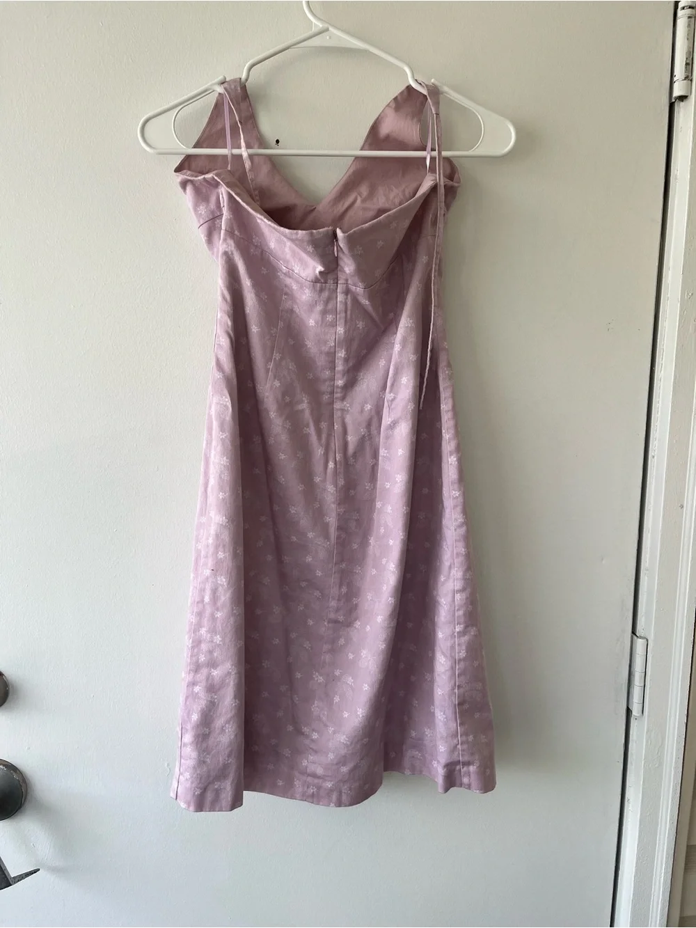Y2K J. Crew tie halter dress